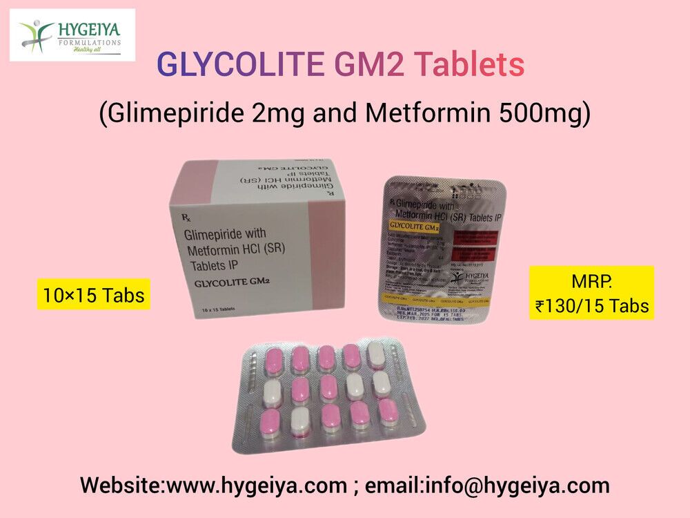 Glimepiride with Metformin Hcl (SR) Tablets IP
